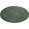 Ekena Millwork Rose Ceiling Medallion (Fits Canopies up to 13 1/2"), 33 7/8"OD x 2 3/8"P, Cloud Burst Crackle CM33ROCBC - alternate 2